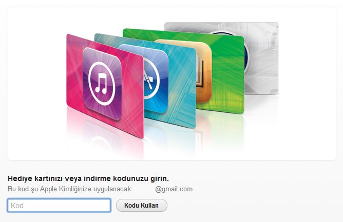 App Store Hediye Kodu kullanım adımı 1