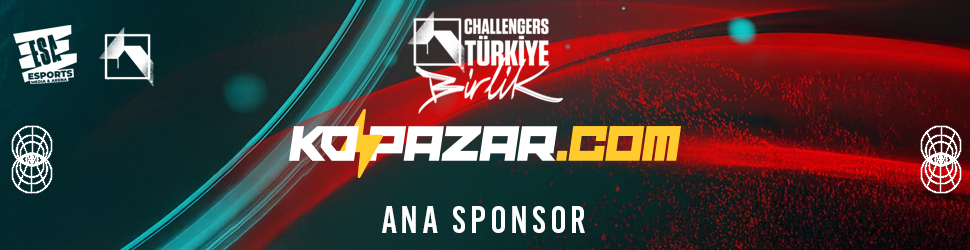 Kopazar, VALORANT Challengers 2025 Türkiye Birlik Turnuvasının Ana Sponsoru!