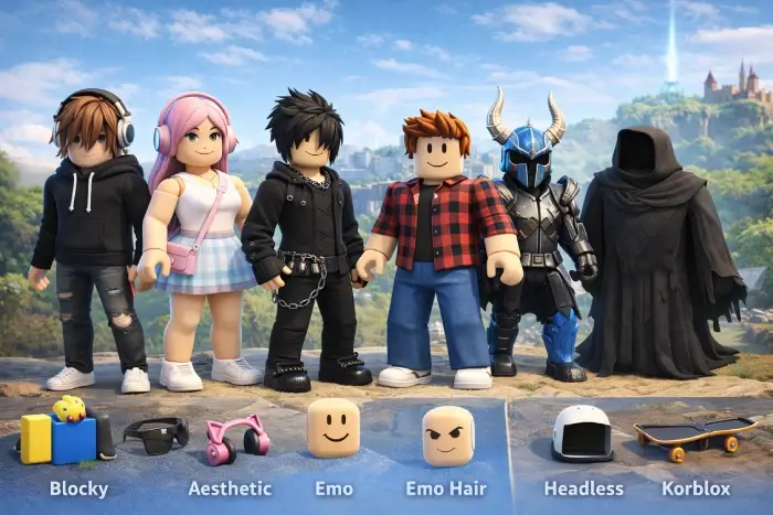 Roblox Karakterleri (2026): Güncel Avatar Türleri