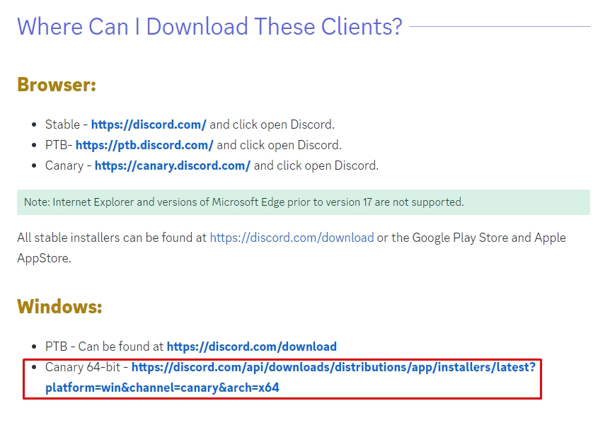 Discord Canary Nedir?