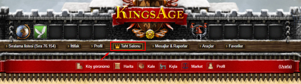 KingsAge kullanım adımı 1
