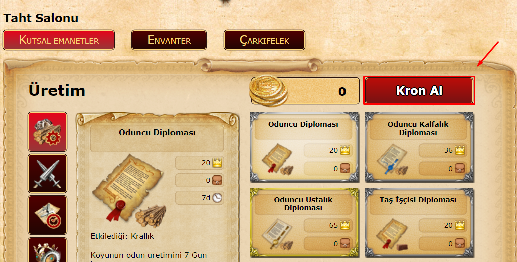 KingsAge kullanım adımı 2