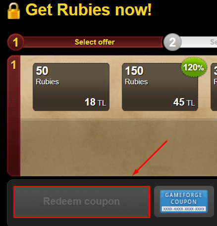 Gladiatus kullanım adımı 3