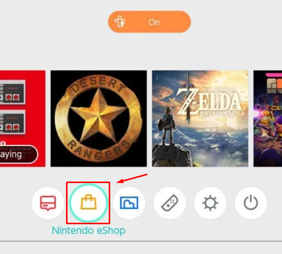 Nintendo Gift Card kullanım adımı 1