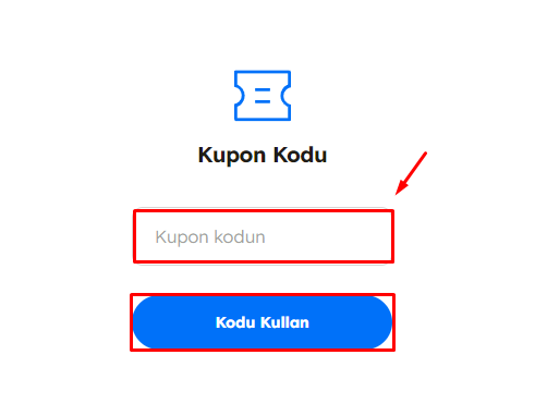 TOD Taraftar Paketi kullanım adımı 1