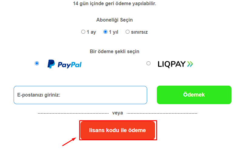 Kroha Ebeveyn Kontrolü Paketi kullanım adımı 2