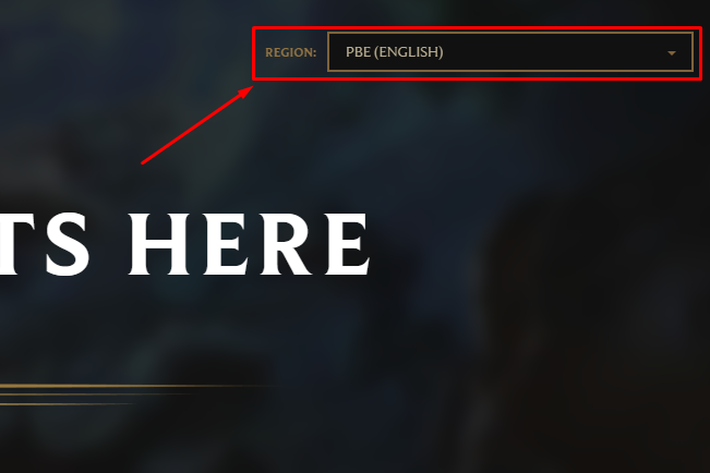 LoL PBE Hesap Açma