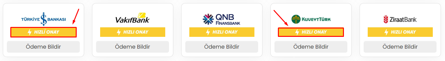 Ödemeleriniz Anında Hesabınızda!