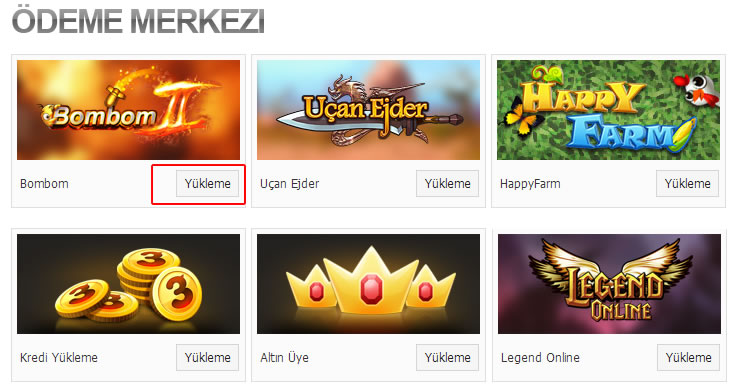 BomBom kullanım adımı 1