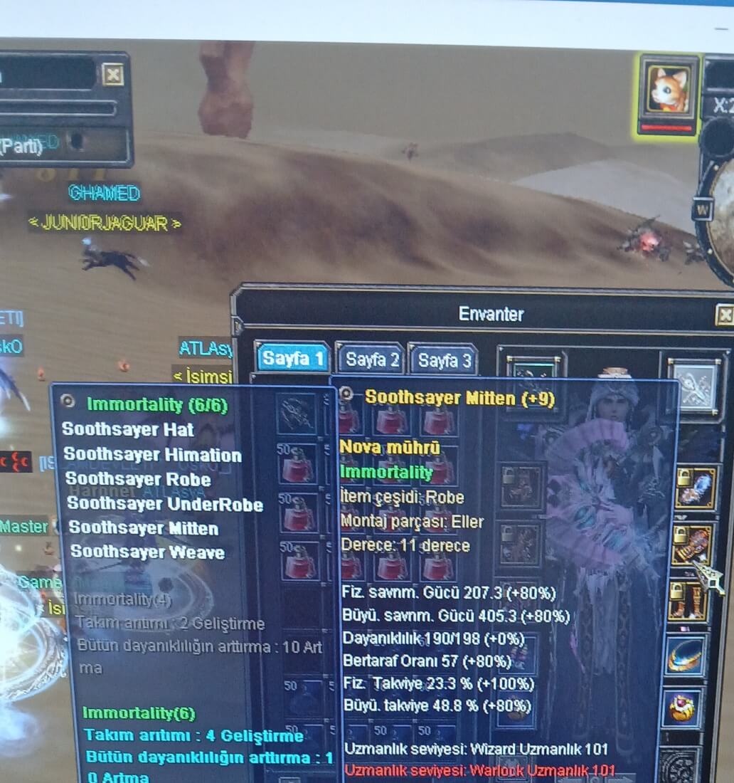 Robe Imo +8+9set Ful Bulue Set
