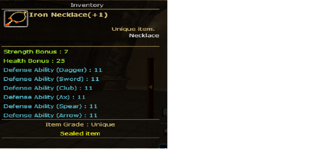 +1 İron Neck Knight Server Destan20347