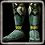 Priest Chitin Armor Boots +3 (Reverse)