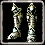 Rogue Chitin Shell Boots +8 (Reverse)